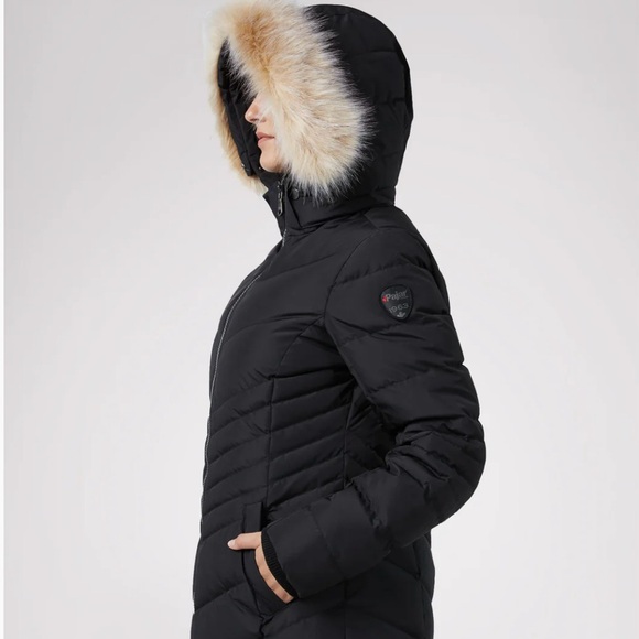 MAJOR PRICE DROP ❤️🔥 QUEENS QUILTED PUFFER W/FAUX FUR HOOD TRIM - Picture 7 of 8